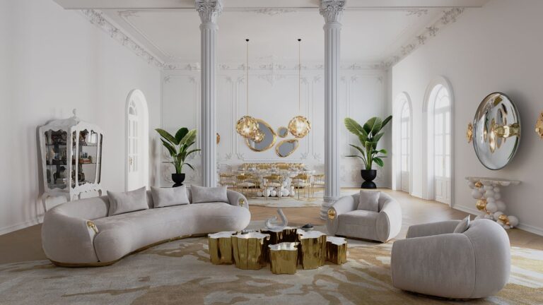 Where Living And Dining Meet In Open Space Sple