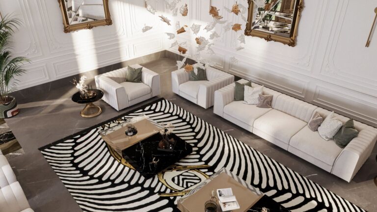 Glamour & Elegance: Dazzling Interior Design Project