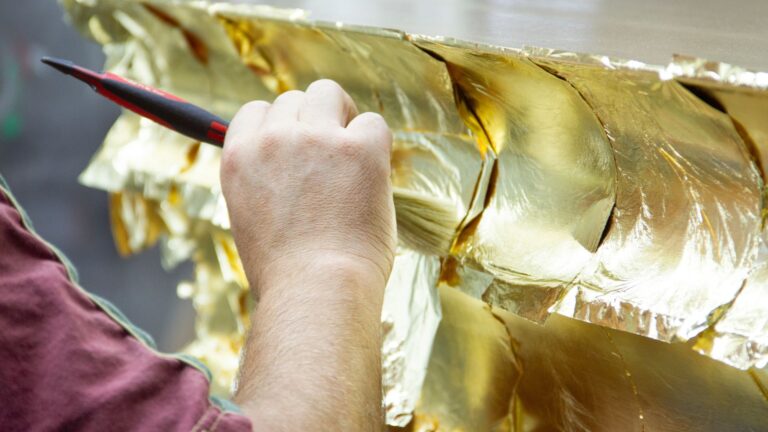 The Secret Luxury Of Gold Leaf In Exclusive Interior Artistry