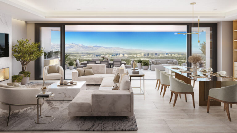 Creating A Modern Desert Oasis In Las Vegas