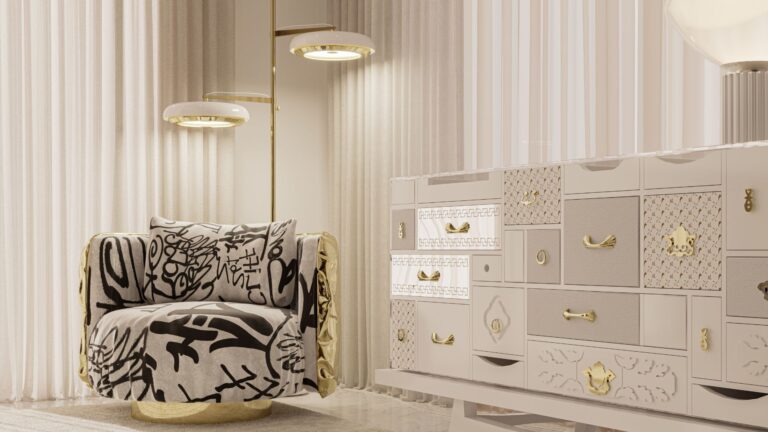 Elevate Your Living Room With Art Deco Elegance