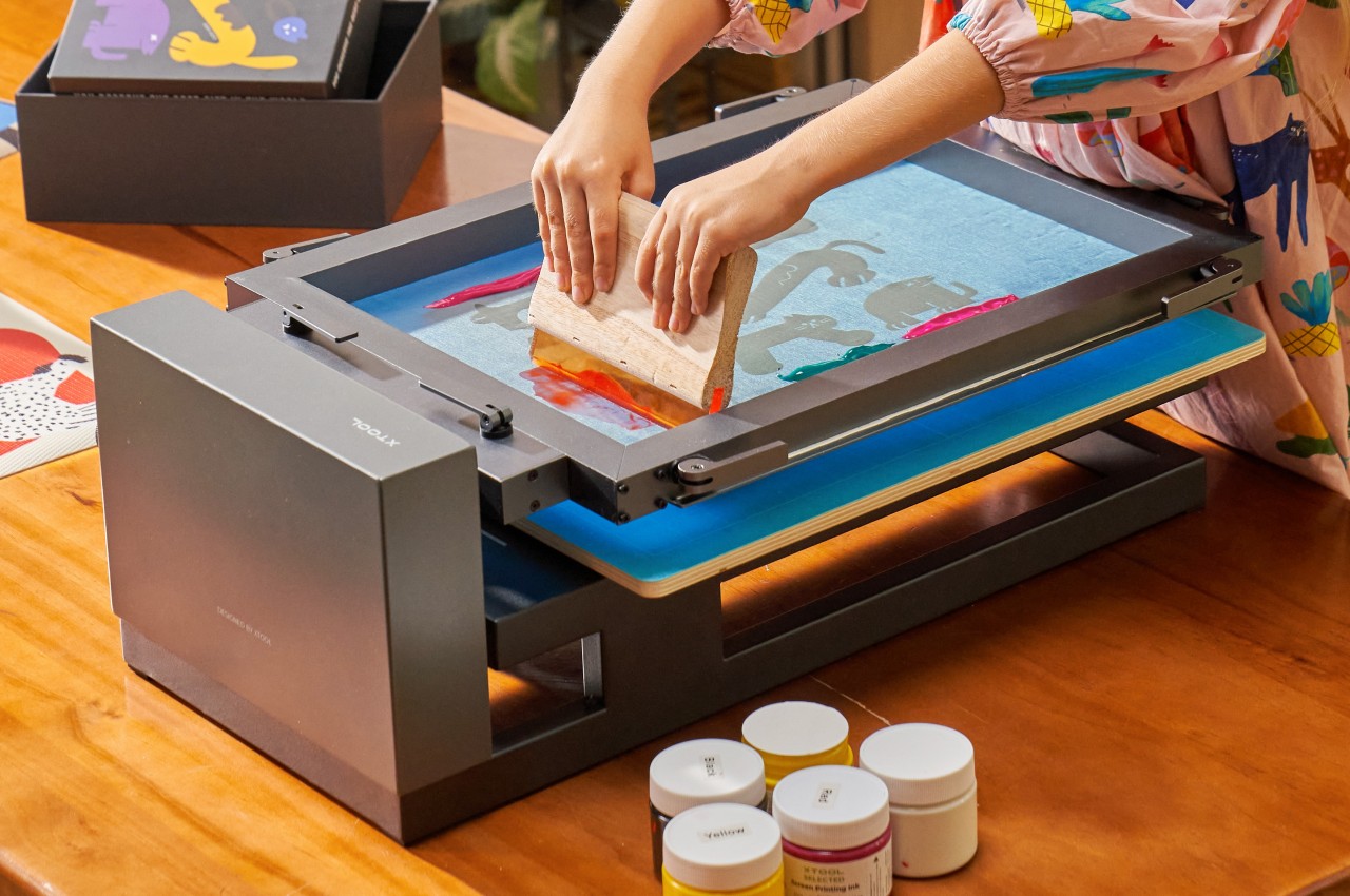 XTool Screen Printer Reinvents Screen Printing With Laser Engraving To Bring Designs To Life