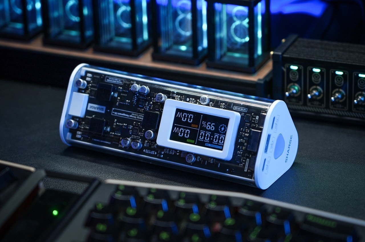 The Shargeek 170 Is A Powered-Up Powerbank With Prismatic Style